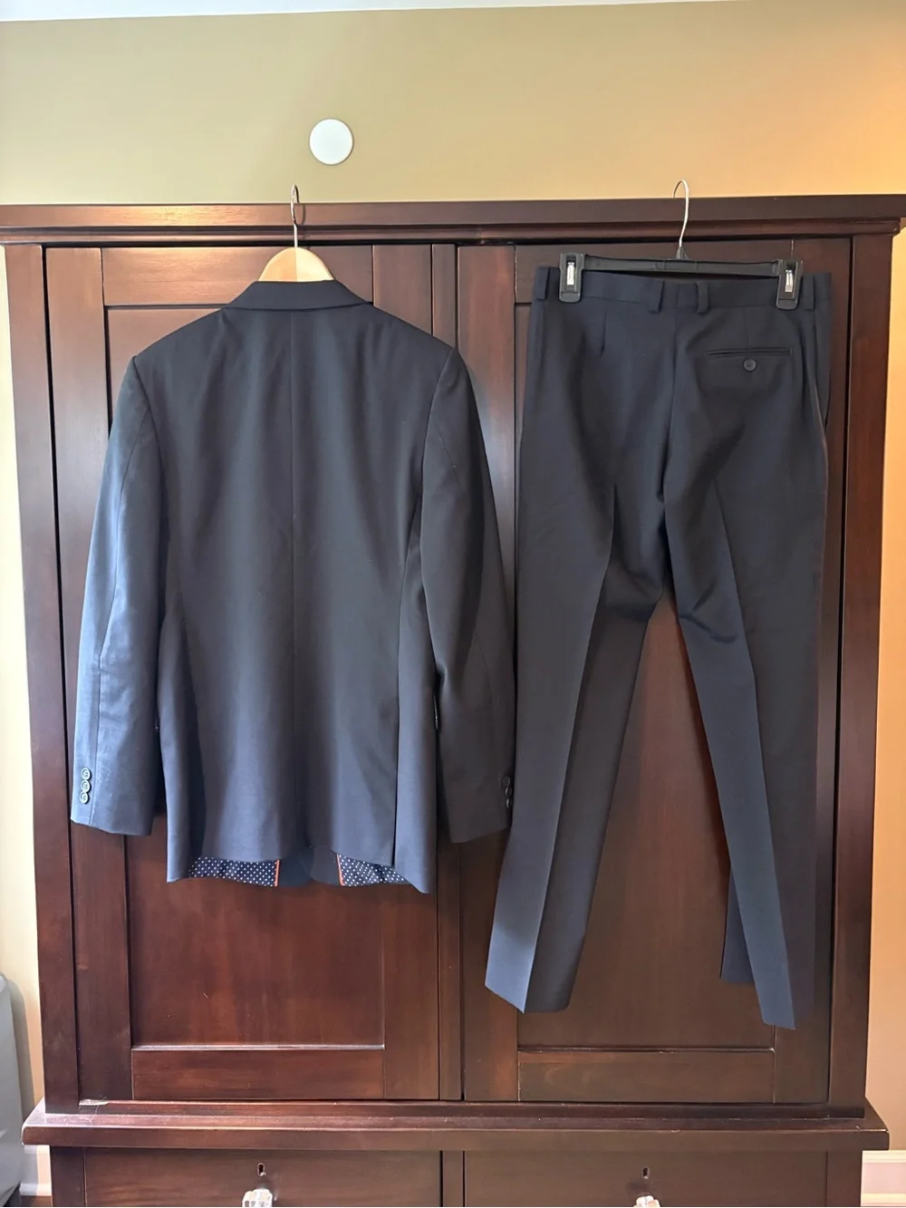 TALLIA Boys Deep Navy Two-Piece Suit Jacket & Pants